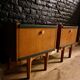 Paire de chevets vintage