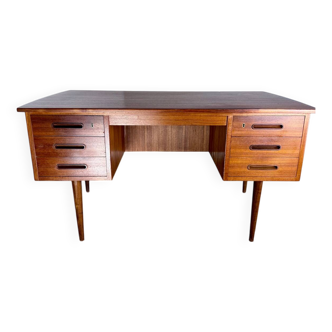 Elegant Scandinavian Vintage Desk – Double Sided –