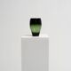 1930s Green Vase by Andries Copier for Glasfabriek Leerdam