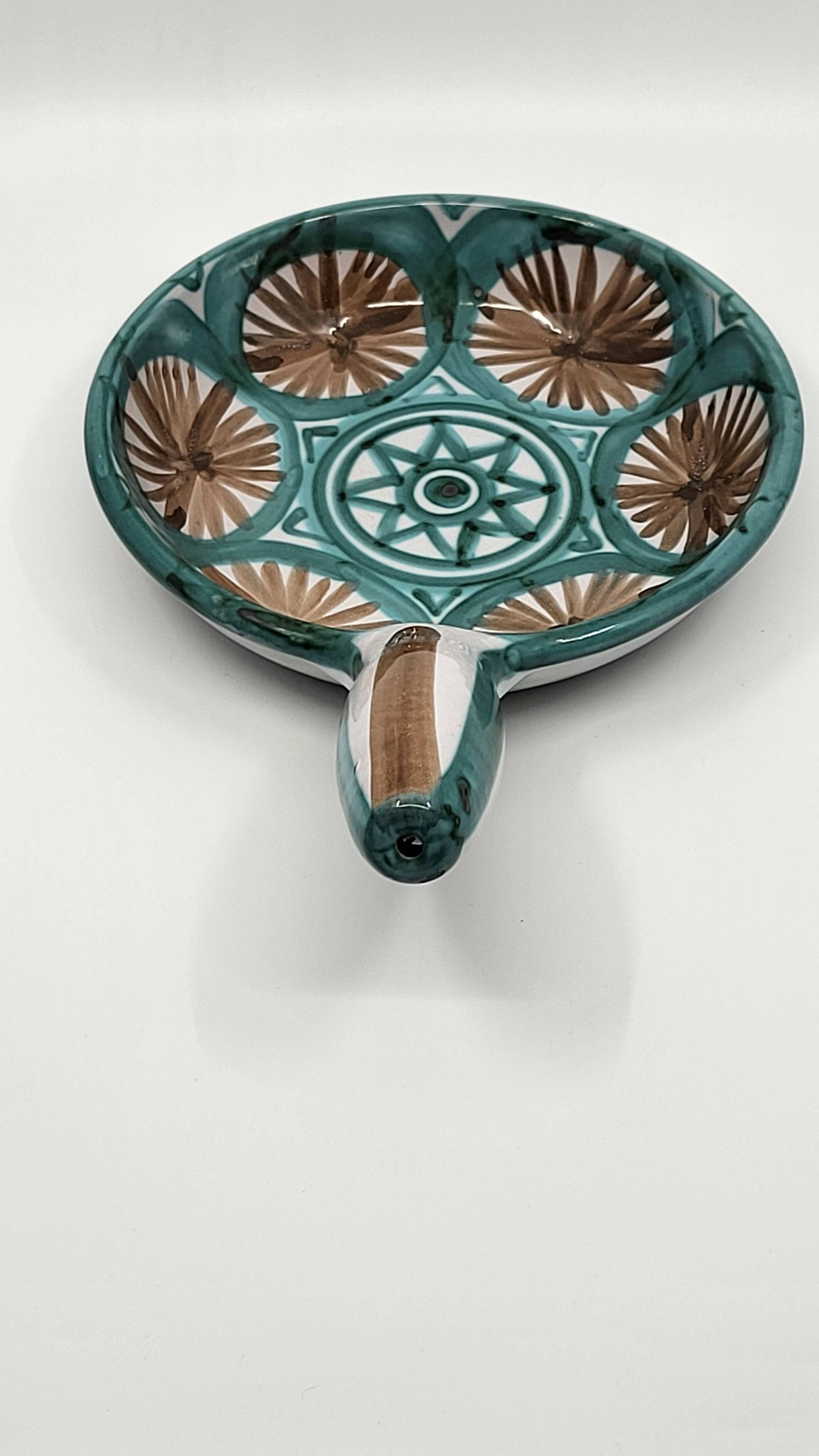Robert Picault French Ceramic Skillet Vallauris 1960/70 Vintage