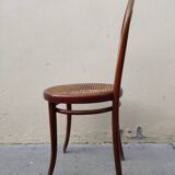Pair of chairs Thonet n.  14 from 1861-1865, marked with a 1A label and a sun print