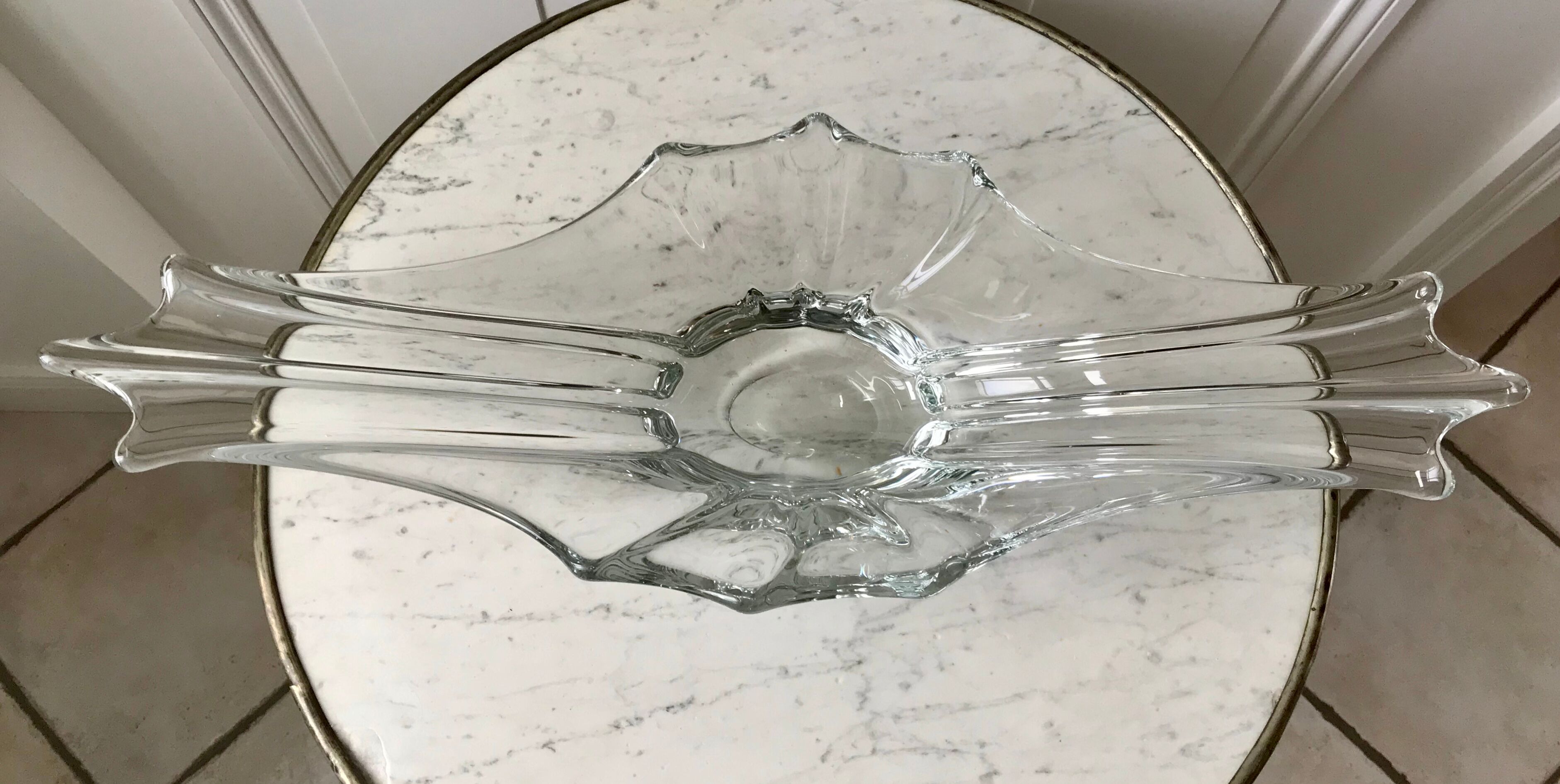 Glass fruit cup 50s