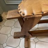 Old wooden rocking horse
