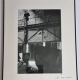 Industrial photography, disused factory, metallurgy, signed and numbered, 40 cm