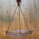 Degué ceiling light, Art Deco pressed moulded glass