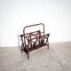 Rattan magazine holder