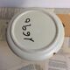 Vintage vase faience sparrow bird signed arnaldo italian ceramic