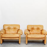 Couple Coronado Lounge Chair by Tobia & Afra Scarpa for B & B Italy