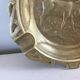 Brass deer-patterned ashtray