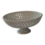 Braided ceramic basket