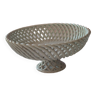 Braided ceramic basket