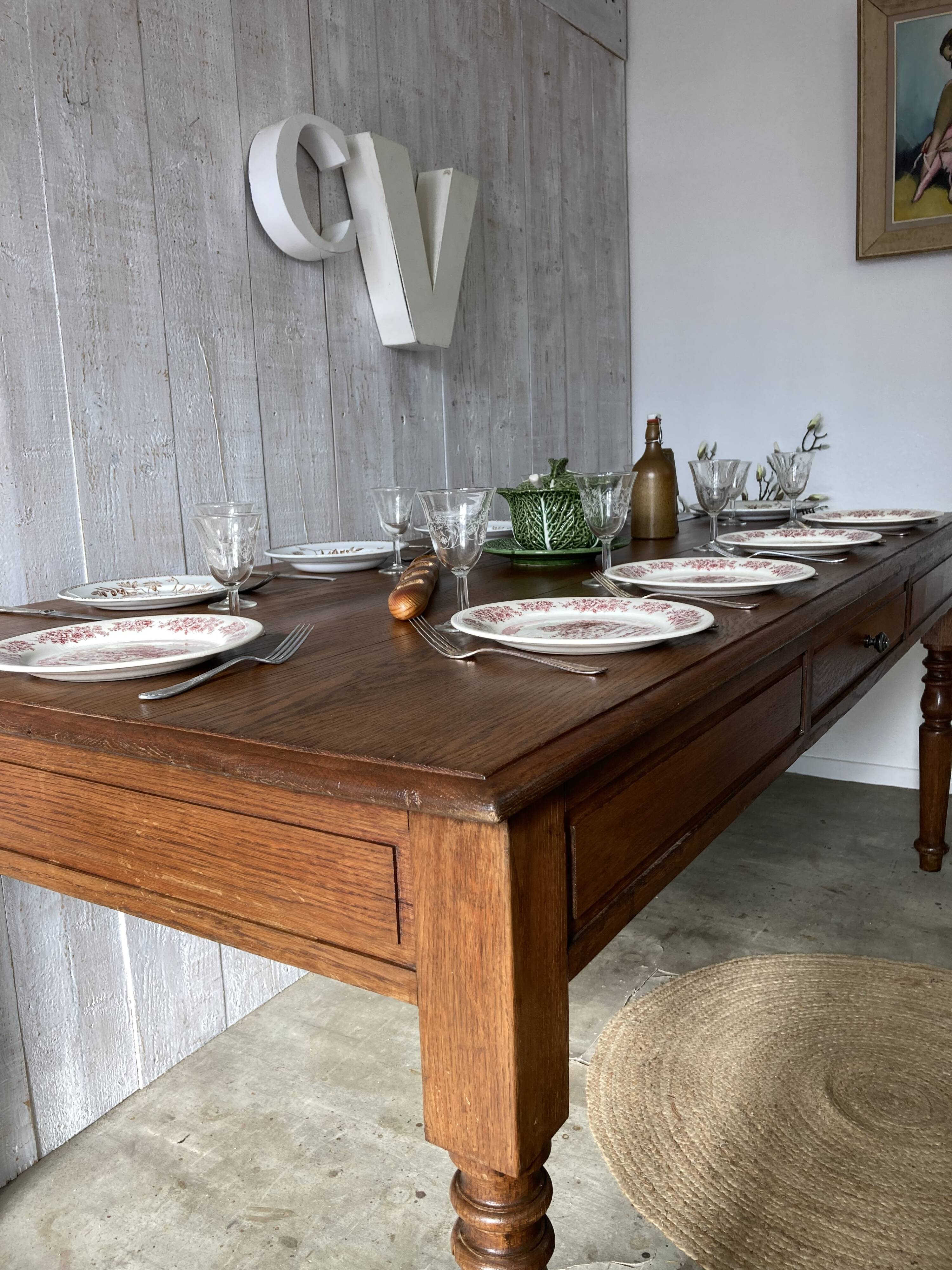 Farmhouse table 200x98cm