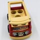 Set of 4 Fisher-Price wooden toys from the 1960s