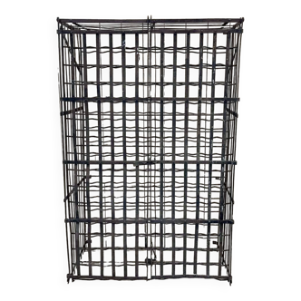 Wrought iron wine cellar from the 1950s - capacity 300 bottles