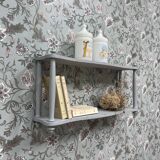 Patinated wall shelf