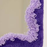 Small purple organic mirror
