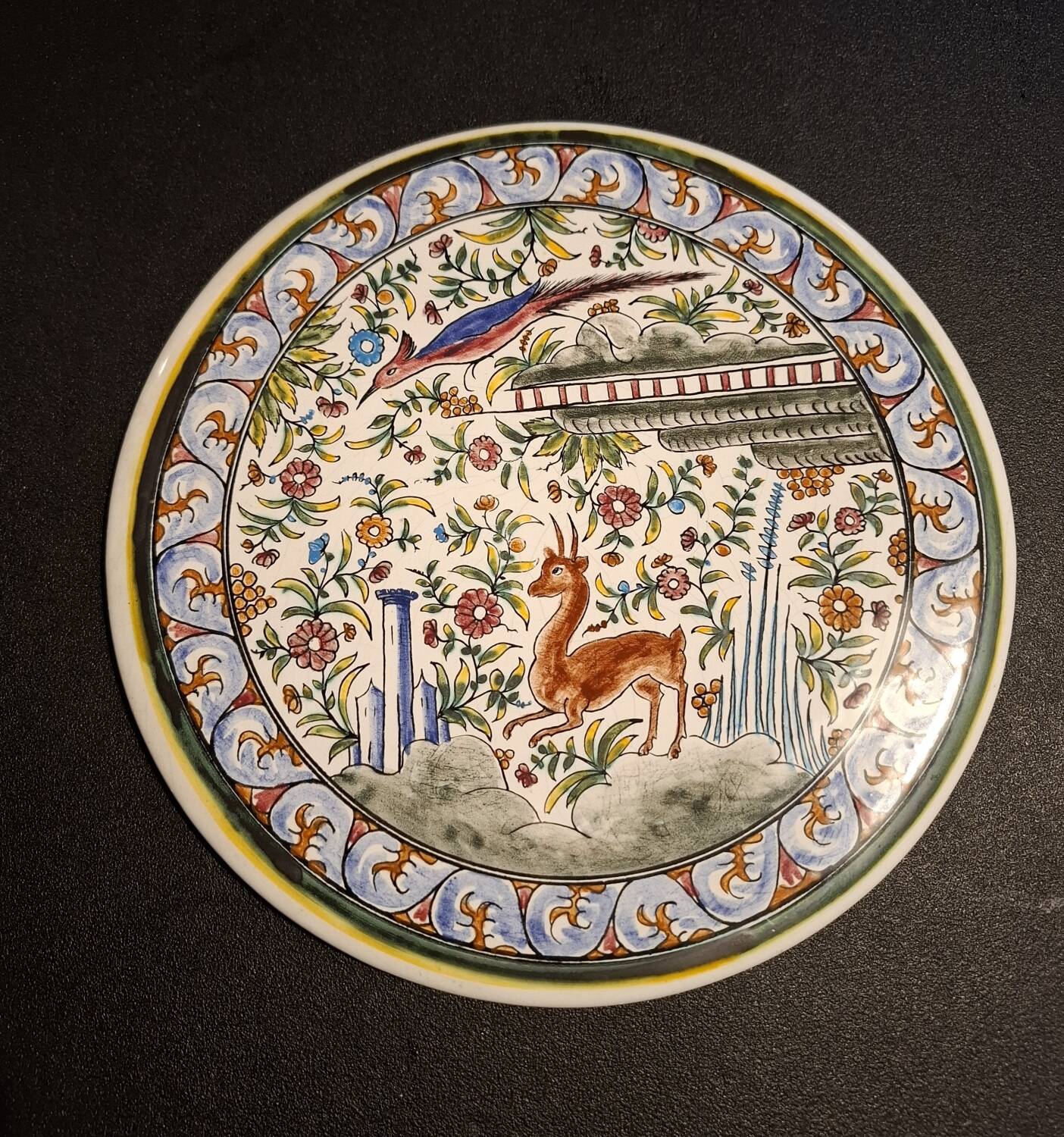 Ceramic trivet Estrela De Conimbriga