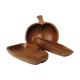 Set of 3 teak bowls from the 1970s