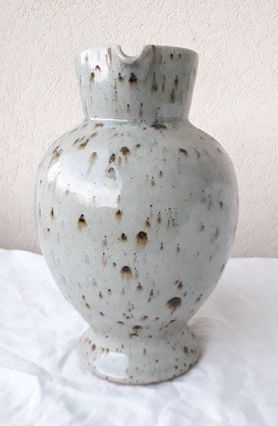 Pyrite sandstone pitcher