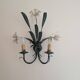 Paire d'appliques vintage style Florentin