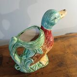 Vintage ceramic duck jug