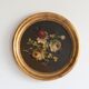 Lot de 3 tableaux bouquet de fleurs