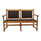 Années 1950, banquette-canapé scandinave, bois de frêne, laine, état d'origine.