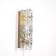 Lyfa Glass wall lamp Gefion by Carl Fagerlund, 1960's