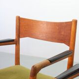 Hans Wegner Danish 'Town Hall' Wooden Arm / Side Chairs by Plan Mobler 50s