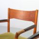 Chaises d'appoint/accoudoirs en bois « Town Hall » danoises de Hans Wegner par Plan Mobler, années 50