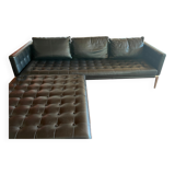 Private sofa by Philippe Stark + matching pouf