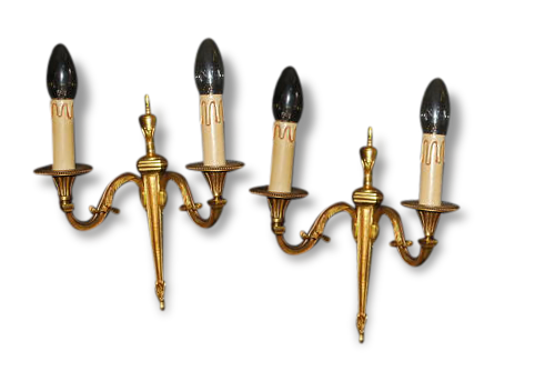LOUIS XVI style sconces bronze
