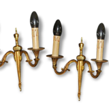 LOUIS XVI style sconces bronze