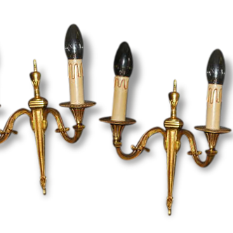 LOUIS XVI style sconces bronze