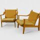 Pair of Scandinavian armchairs - Vintage circa 1960