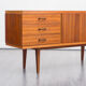 Vintage 60s enfilade. walnut, 141cm