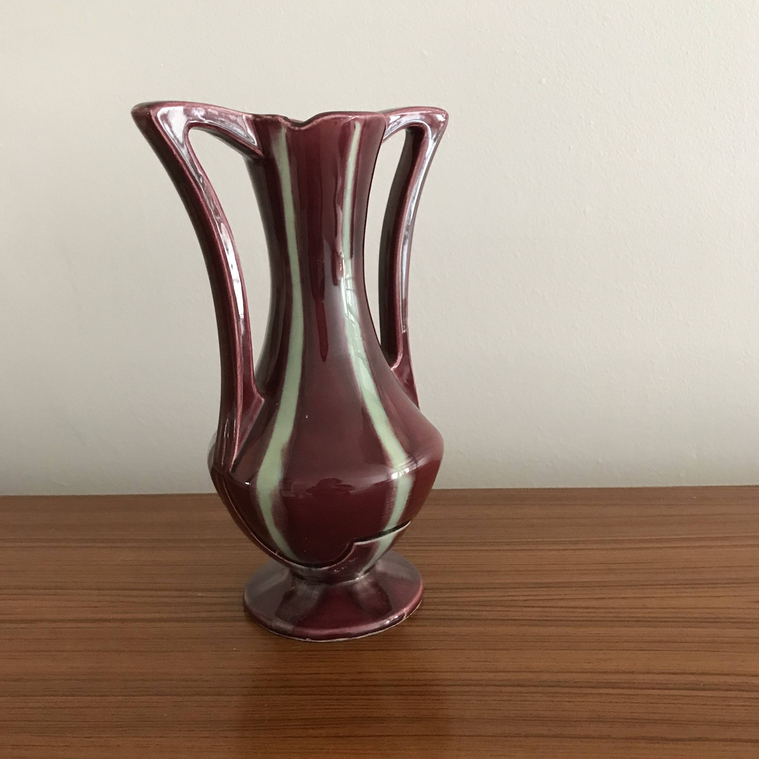 art deco vase vierzon - louis gule
