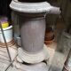 Old cast iron stove