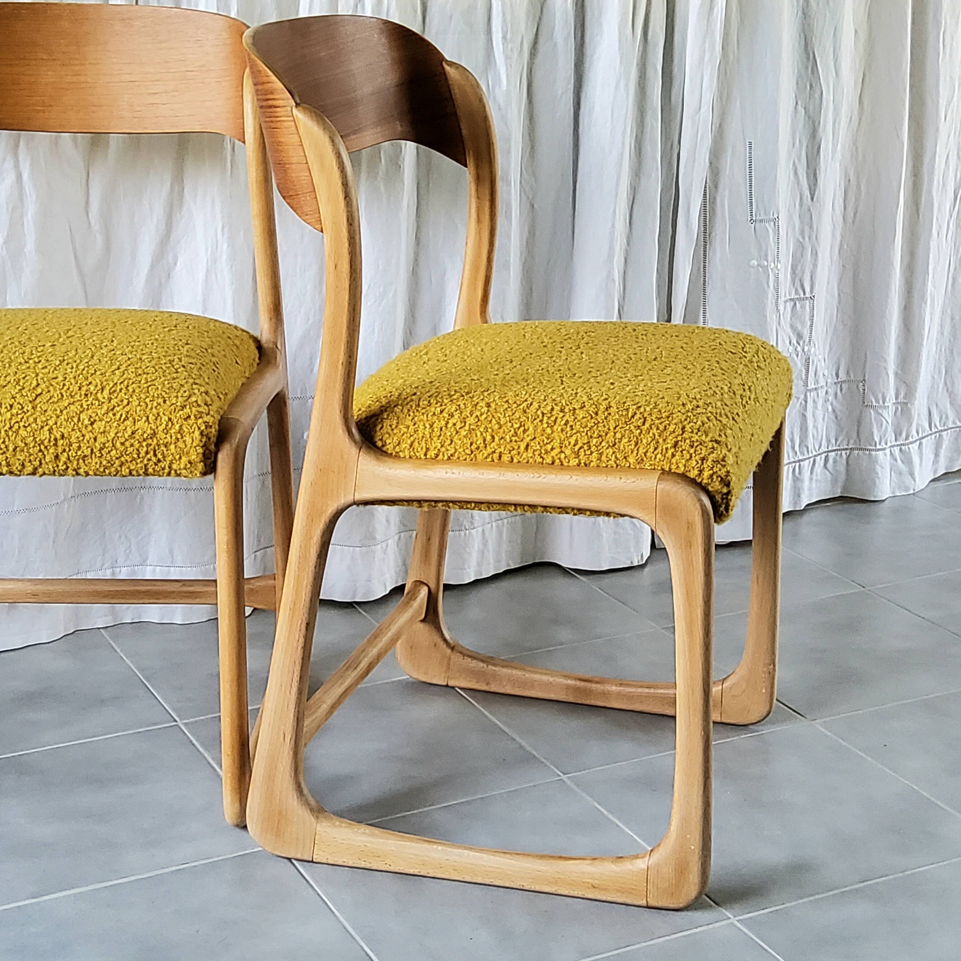 Baumann Sled Chair Set