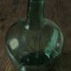 Bonbonne Dame Jeanne Collection Viresa en verre vert