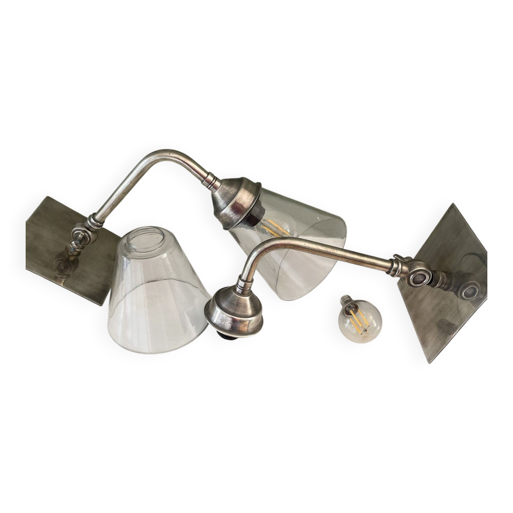 Deux Luminaires applique Loberon