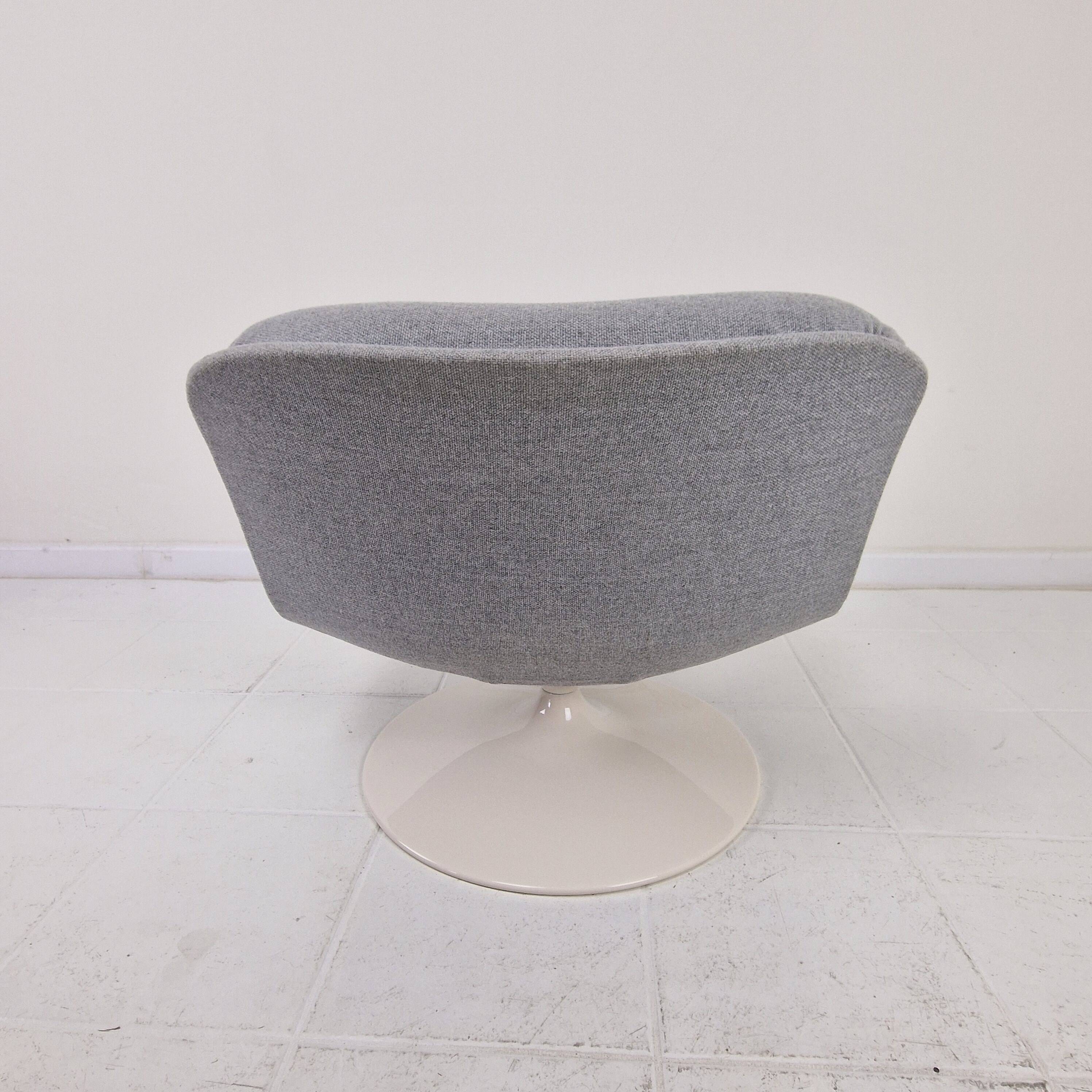 Pair of Artifort Model 508 Swivel Lounge Chairs by Geoffrey Harcourt, 1980s