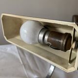 Chrome metal desk lamp