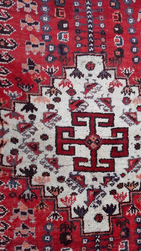 Hand knotted wool carpet 152x252cm