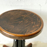 Fischel Bentwood Swivel Stool, 1930’