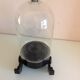 Long porthole wall lamp in glass and bakelite industrial style