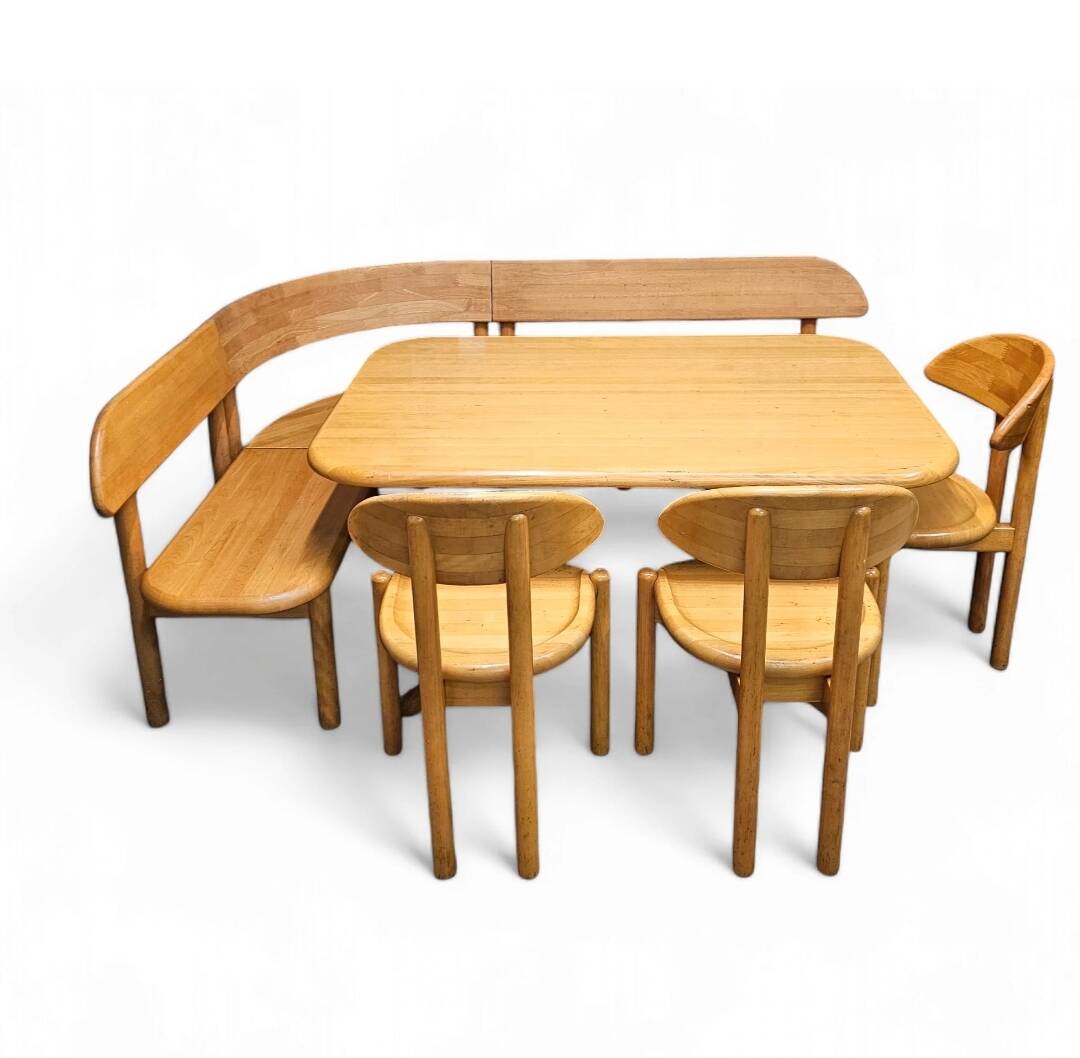 Very rare Ansager mobler set, table , sofa 3x chairs / corner bench