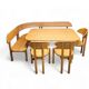 Very rare Ansager mobler set, table , sofa 3x chairs / corner bench
