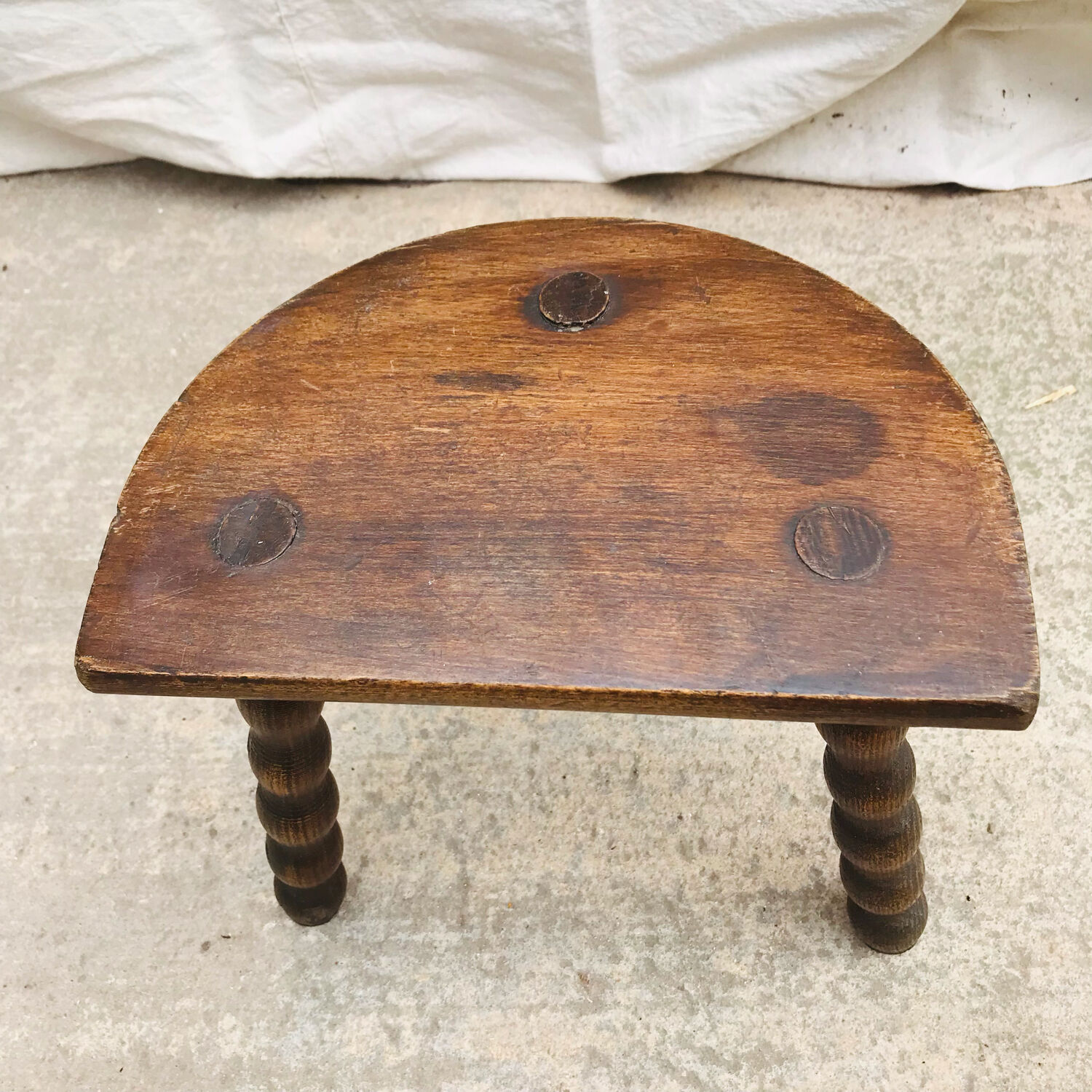 Vintage cowherd stool