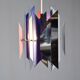 Tivoli Pendant Lamp by Simon Henningsen for Lyfa. Denmark 1962 (blk)